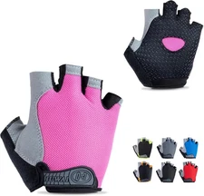 WULI Cycling Gloves Half Finger Men Women Thin Breathable Large New