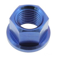 Mutter Kettenrad M12X1.25Mm Titan Blau FüR Honda CB 900 F2 Bol D’Or 1981-1983