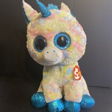 TY Beanie Boos - BLITZ the Unicorn Boo Toy Large 17” (new Other Flaws In Photos)