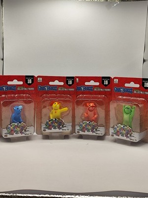 Gang Beasts Collectible Figures Serie 1 Blau/Rot/Gelb und Grün Toikido Neu
