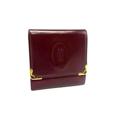 Cartier Mustline Leather Coin Bordeaux DJ6680