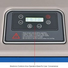 Global Industrial? Low Grain Refrigerant Dehumidifier w/ Pump, 120V, 250 Pints