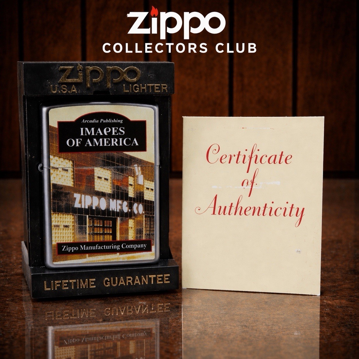 2003 Zippo 1 Of 3600 Made Images of America Includes COA New