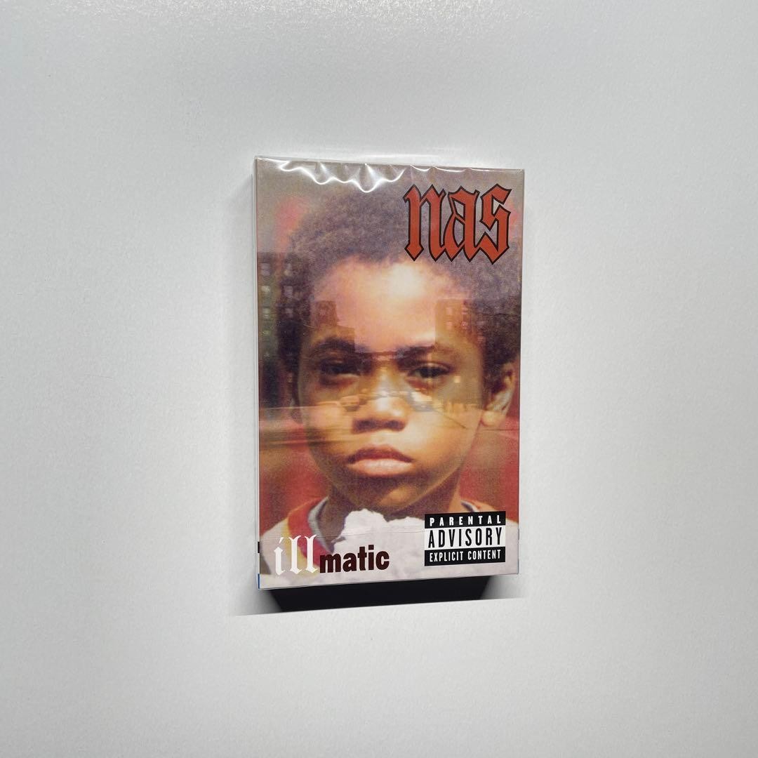 Nas Illmatic Japan Limited Hip Hop Cassette Tape Collector's Item