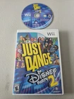 Just Dance: Disney Party 2 (Nintendo Wii, 2015) COMPLETE GCM CIB