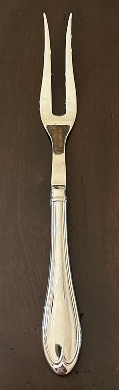 Reed & Barton Select OVAL THREAD Anniversary Carving Fork 10 1/2” Stainless