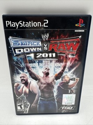 WWE Smackdown vs Raw 2011 (Sony PlayStation 2 / PS2, 2010) CIB Clean! Tested