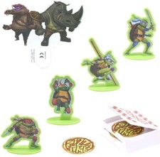 New Teenage Mutant Ninja Turtles  Pizza Power DecoSet  Cake Decorations Set