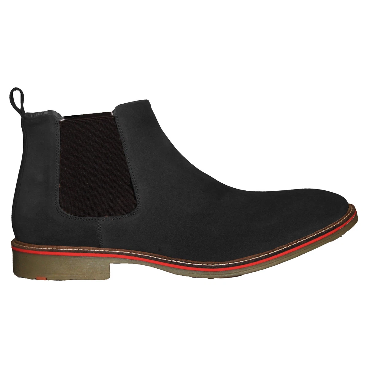 Roamers Botas casuales con elásticos para hombre (DF1147)