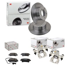 NK BREMSSCHEIBEN + BELÄGE + SÄTTEL HINTEN passend für MOVANO B  MASTER 3  NV400