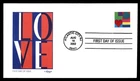 Mayfairstamps US FDC 2002 New Jersey 37 cents love artmaster First Day Cover aaz