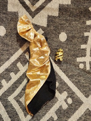 2018 Barbie Black & Gold Glam Dress W/ Arm Band From FKT24 Fashion Pack