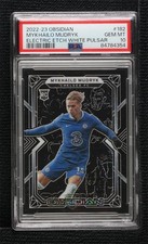 2022 Panini Obsidian Mykhailo Mudryk Contra #182 card