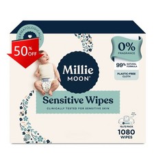 Millie Moon Sensitive Wipes - 1080ct: Whole Body, Hypoallergenic