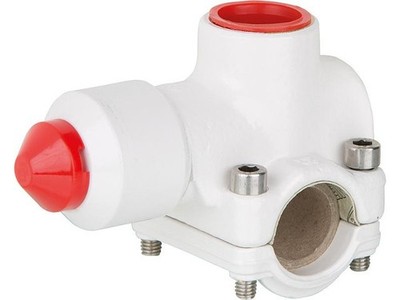 Rohrverbindung Flamco T-Plus für Kopferrohre, dünnwand Stahl- und Edelstahlrohr