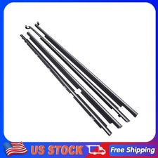 New For 1995-2002 Toyota Corolla 4 Pcs Black Door Belt Molding Weatherstrip Set New For 1995-2002 Toyota Corolla 4 Pcs Black Door Belt Molding Weatherstrip Set