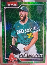 2026 Topps Series 1 - Garrett Crochet #53 Holiday Green Leaf Foil