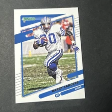 Barry Sanders 2021 Panini Donruss Football Base Card #173 Detroit Lions 