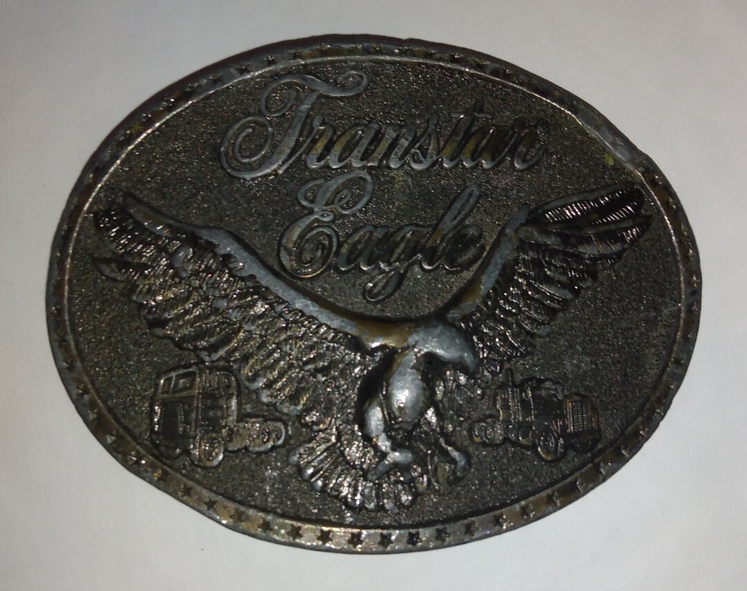TRANSTAR EAGLE LEWIS BUCKLES OF CHICAGO BELT BUCKLE "… Gem