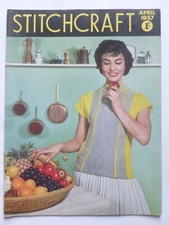 STITCHCRAFT APRIL 1957 - Vintage Needlework Magazine