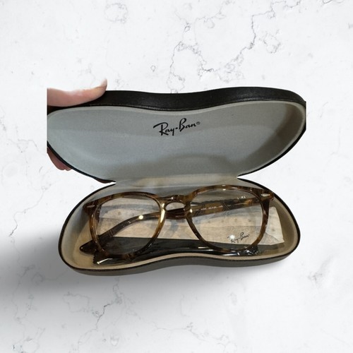 Gafas Ray-Ban RX7047 rectangulares unisex (marco Habana mate 5573, 54) - Imagen 8 de 8
