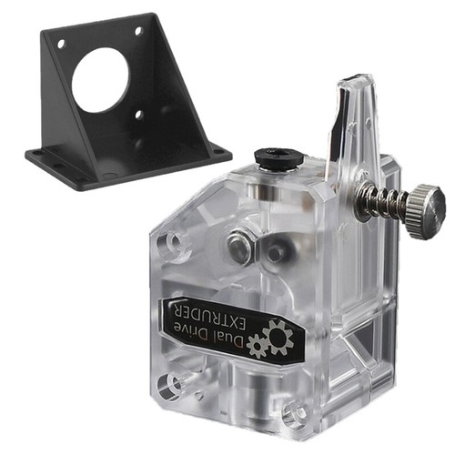 Dual Drive Extruder Dual Gear Extruder Kit for TPU TPE Soft Consumables 1.75