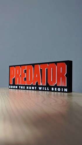 Predator logo display Predator series horror Beena Studio - Picture 3 of 5