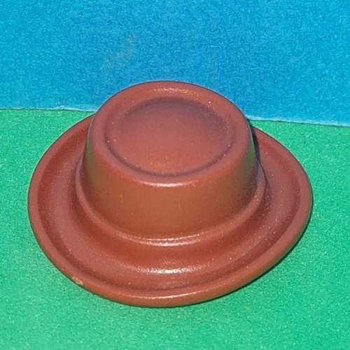 Chapeau Playmobil Marron Catégorie 6 Réf. 3 - Occasion En Très Bon état