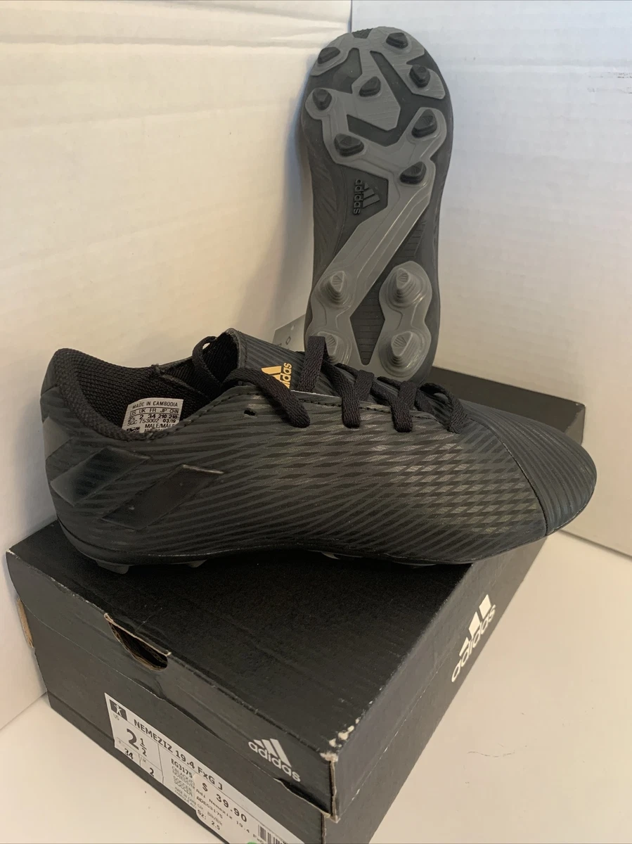 Adidas Nemeziz 19.4 FxG Boys Soccer Cleats Black EG3175 eBay