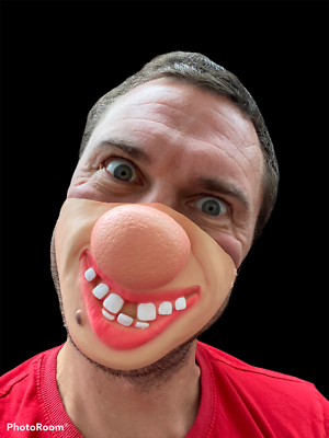 NASO ROSSO CLOWN IN PLASTICA – Mangiafuoco Shop – Juggling E Giochi Selezionati Di Qualità - Foto 2