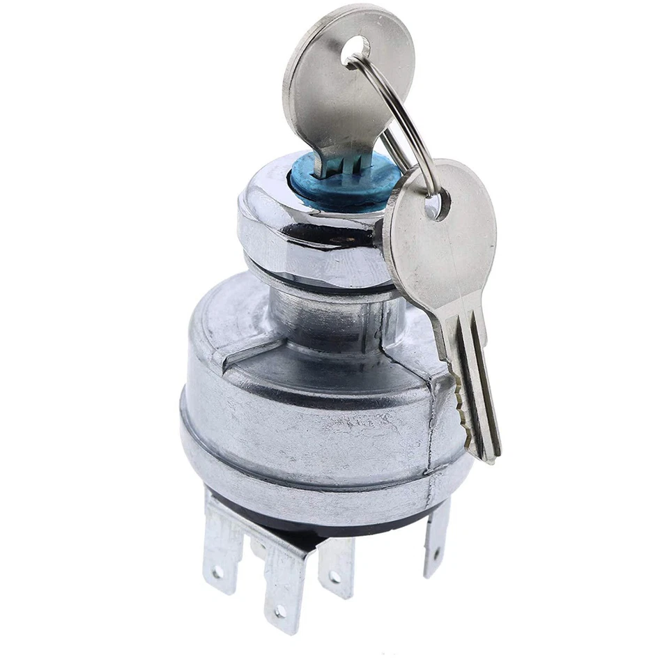 Ignition Switch With 2 Keys 947399 For Jeep CJ5 CJ5A CJ6 CJ6A DJ5 1965-74 Foto 2 de 4