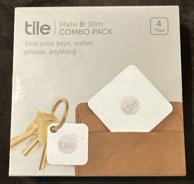tile Mate & tile Slim COMBO PACK - 4 Tiles (Mate x2, Slim x2) 2016 Version NIB
