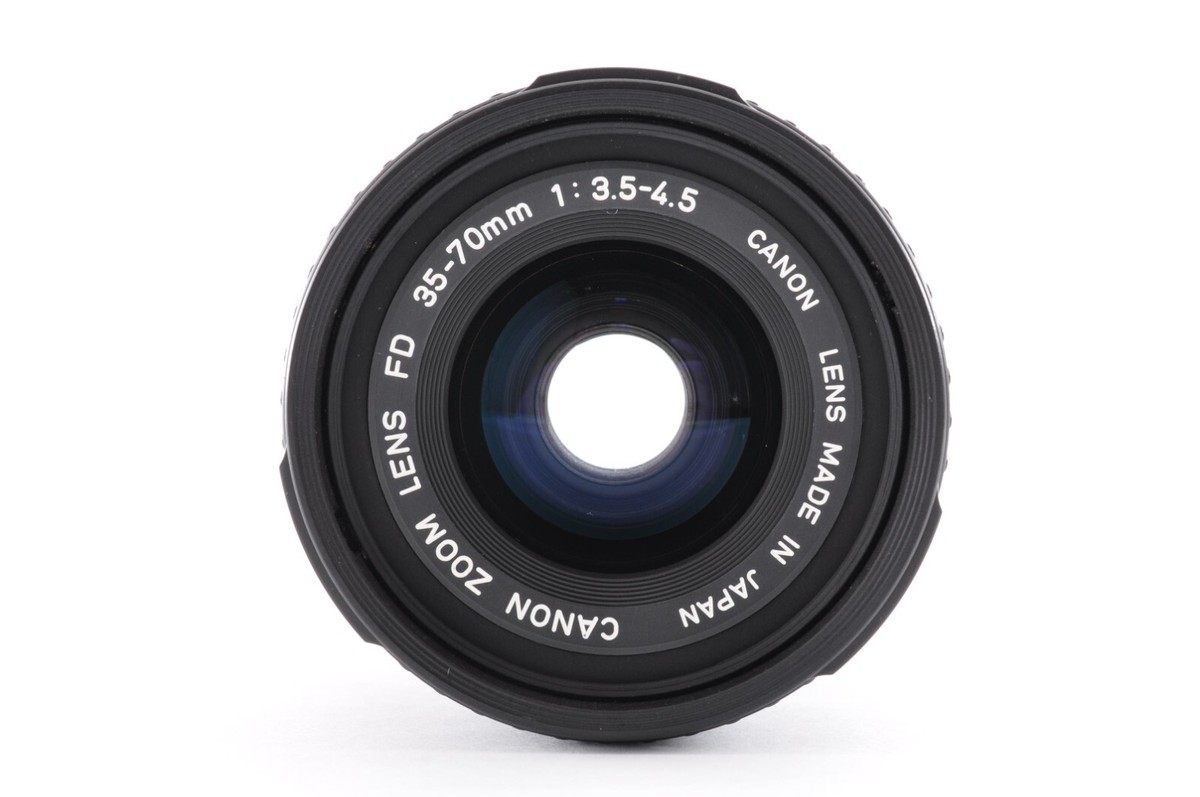 稼働品】 キヤノン Canon AE-1＋35-70mm 1:1.35-4.5 Canon AE-1 Program / Lens New FD 35-70mm f/3.5-4.5 Excellent
