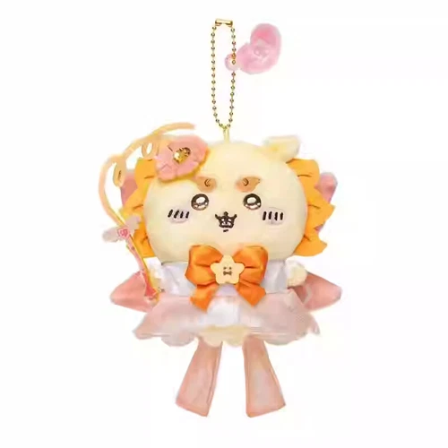 Chiikawa Hachiware Usagi Rakko Cartoon Plush Doll Soft Keychain For Kid Toys - Picture 9 of 11