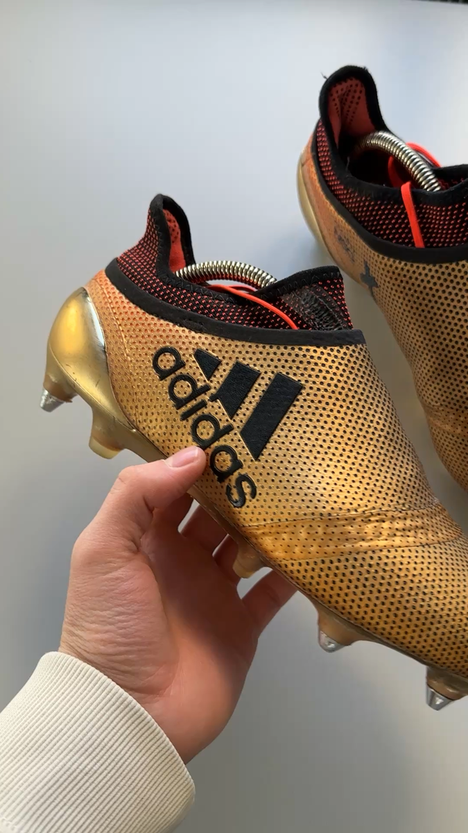 ADIDAS X 17+ SG SKYSTALKER - TACTILE GOLD METALLIC/CORE BLACK