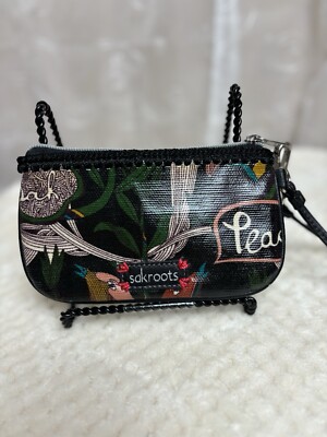 Sakroots Peace Nature Wristlet