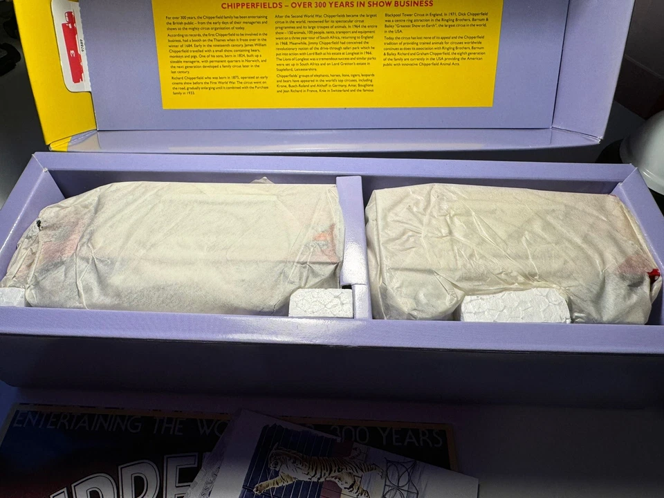 97889 Corgi AEC Cage Chipperfields Circus Truck Trailer Classics CAGE TRUCK Box - Image 4 of 4