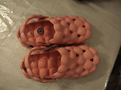 Men & Women Bubbler Flops Massage Bubble Slides Slippers for Women Men With Heel  main image 4