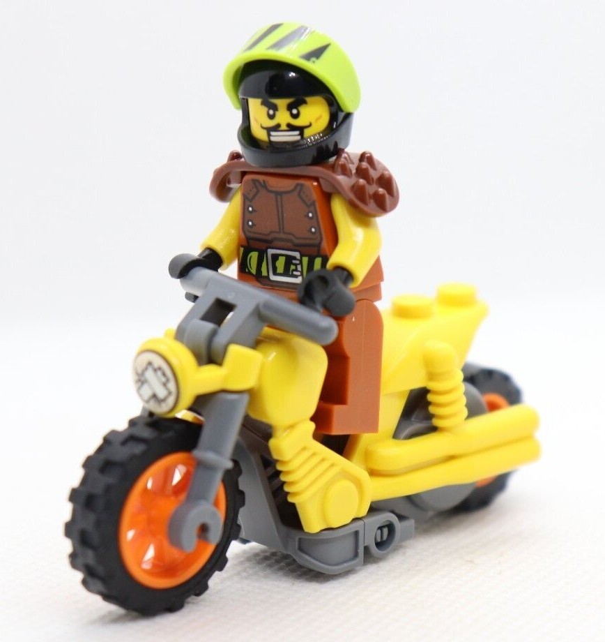 Wallop w/ STUNTZ Motorcycle60297 60030 Stunt Bike LEGO