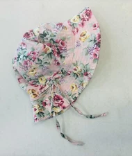 BANZ Floral Sun Hat Size Toddler Small