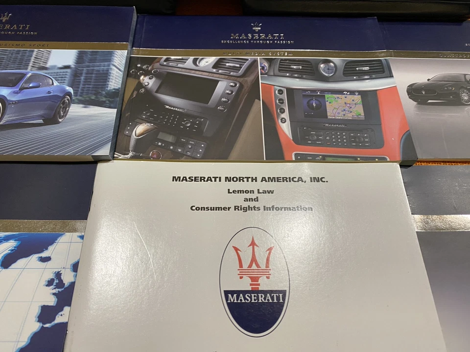 Maserati Granturismo 2014 deportivo manual del propietario + navegación multimedia BK + SEVCE BK (como nuevo Foto 4 de 4