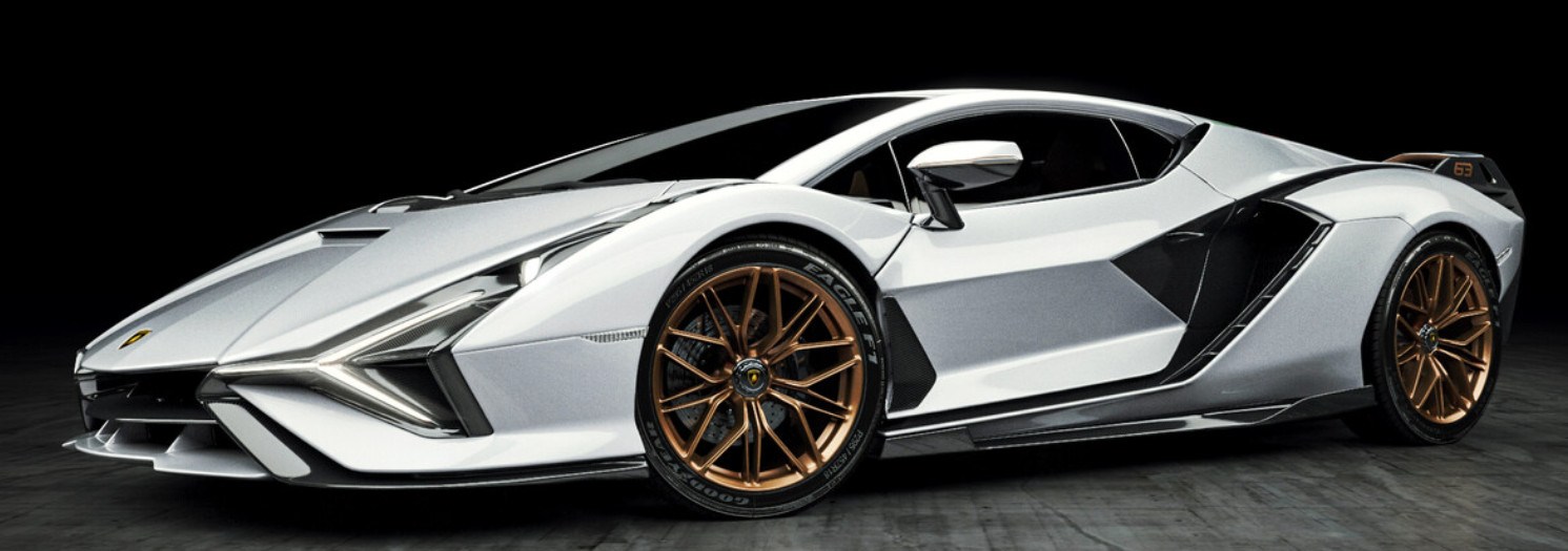 Lamborghini Race Car Hypercar w/Orig. Wheels Rims Custom Built1:18SCALE MODEL