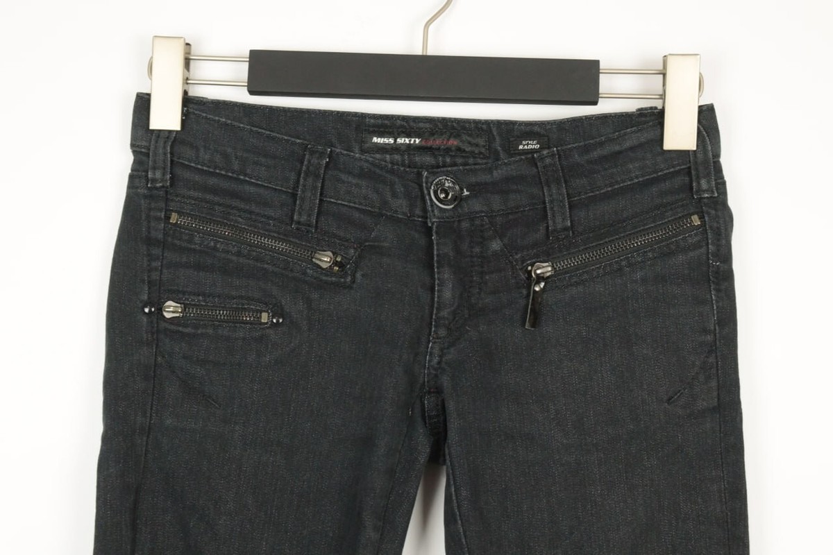 MISS SIXTY 60 Collection Style RADIO Denim Slim Fit Skinny Jeans