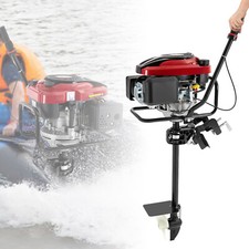4-stroke 8 Hp Outboard Motor Fishing Boat Engine Air-cooling Tci 196cc Gasoline