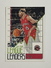 2020-21 Panini Donruss Vince Carter All Time League Leaders Raptors #10
