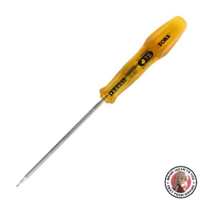 NEW VESSEL 5400TX Power Grip Torx Screwdriver T5 x 3.1 inches T5×80 5400TX