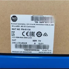 2080-LC30-48QVB AB Micro830 48 I/O  Controller   US Free Tax