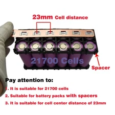 5PCS 31.5" WELLGO Copper Busbar 1P 21700 Battery Spot Welding Build Accessories