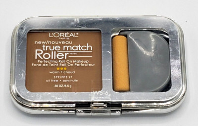 NEW L'OREAL True Match ROLLER Makeup- W5-6 SAND BEIGE, WARM
