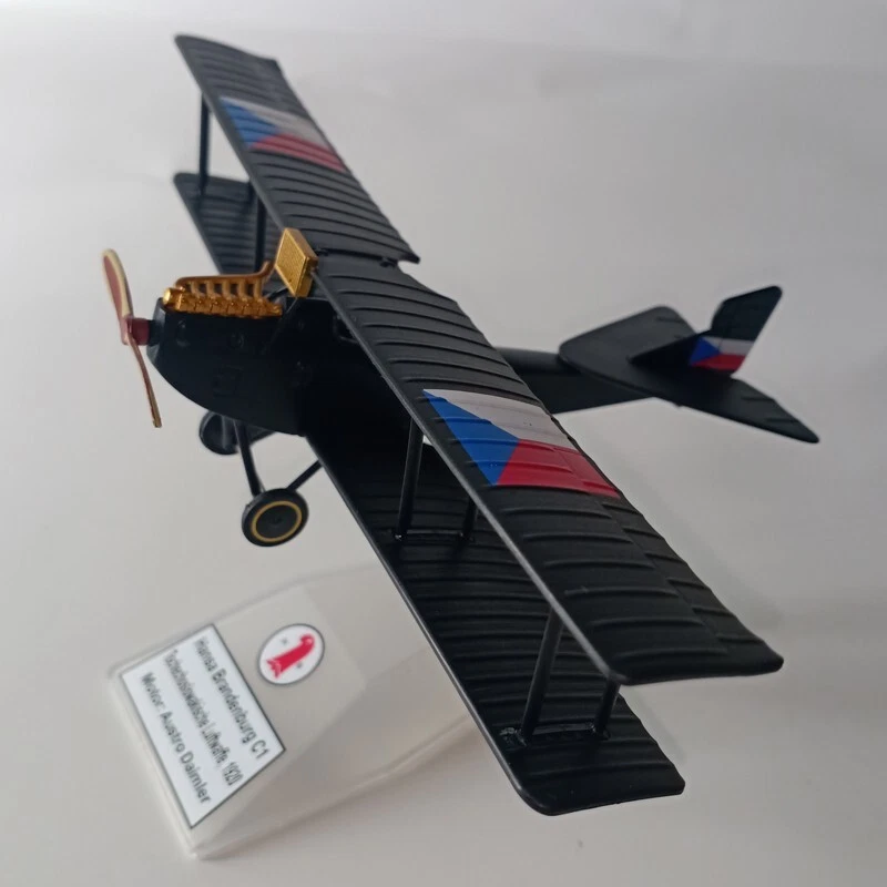 1:72 Diecast Modelo Militar Ejército Checo Primera Guerra Mundial Hansa Brandeburgo C1 Caza Biplano Foto 3 de 4